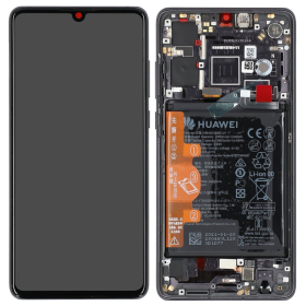 Huawei P30 Display OLED Touchscreen Rahmen Akku 02354HLT...