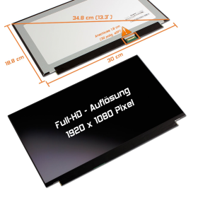 LED Display 13,3" 1920x1080 passend für BOE...
