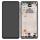Display Modul mit Rahmen und Toucheinheit awesome black/schwarz GH82-25624A für Samsung Galaxy A72 (SM-A725F)