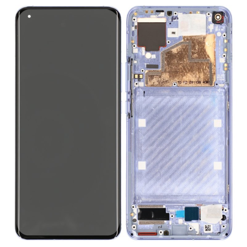 Display Modul mit Rahmen und Toucheinheit purple 56000600K200 für Xiaomi Mi 11 (M2011K2G)