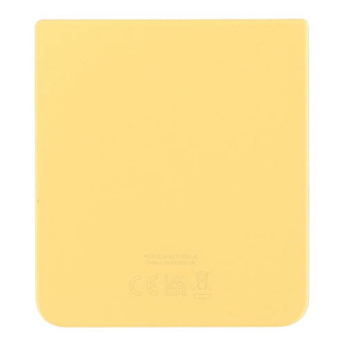 Samsung Galaxy Z Flip3 5G SM-F711B Backcover Akkudeckel bespoke yellow gelb GH82-27364L