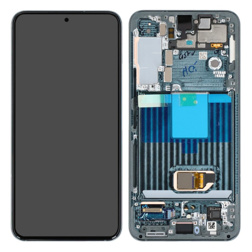 Display Modul mit Rahmen und Toucheinheit green/grün GH82-27520C für Samsung Galaxy S22 (SM-S901B)