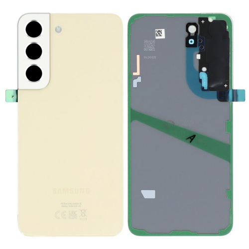 Batteriedeckel Rückseite Akkudeckel cream GH82-27434F für Samsung Galaxy S22 (SM-S901B)