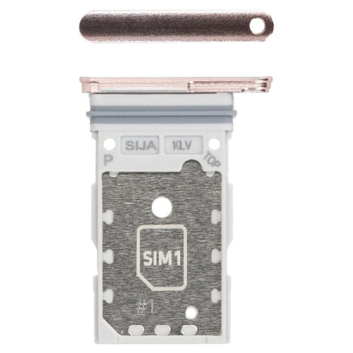 SIM-Karten Halter pink/rosa gold GH98-47086D für Samsung Galaxy S22 SM-S901B