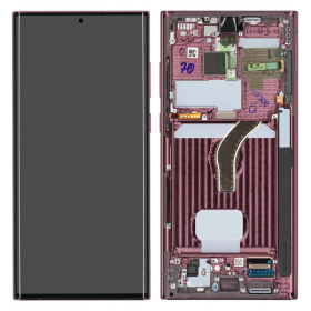 Display Modul mit Rahmen und Toucheinheit burgundy...