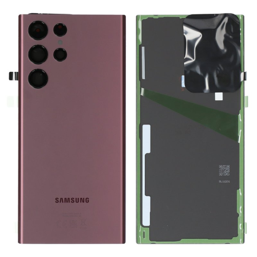 Samsung Galaxy S22 Ultra SM-S908B Backcover Akkudeckel burgundy GH82-27457B