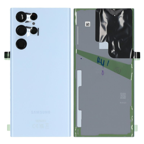 Samsung Galaxy S22 Ultra SM-S908B Backcover Akkudeckel sky blue blau GH82-27457G