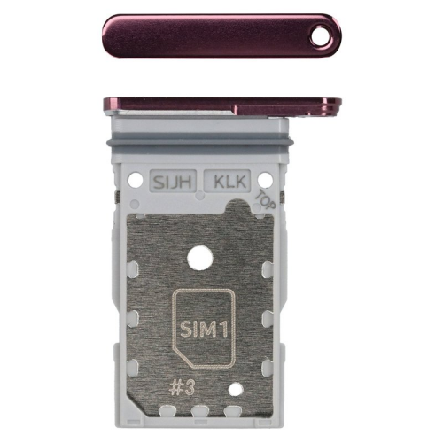 SIM-Karten Halter burgundy GH98-47138B für Samsung Galaxy S22 Ultra (SM-S908B)