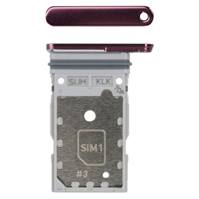 SIM-Karten Halter burgundy GH98-47138B für Samsung...