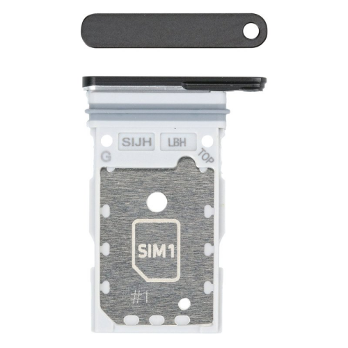 SIM-Karten Halter graphite red sky blue/blau GH98-47138E für Samsung Galaxy S22 Ultra (SM-S908B)