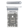 SIM-Karten Halter phantom white/weiß GH98-47138C für Samsung Galaxy S22 Ultra (SM-S908B)