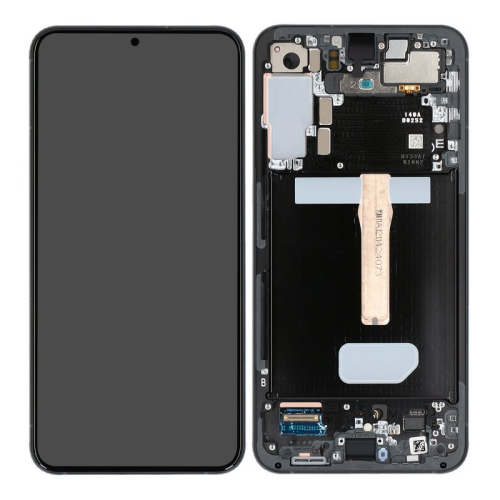 Display Modul mit Rahmen und Toucheinheit graphite/graphit GH82-27500E für Samsung Galaxy S22+ (SM-S906B)