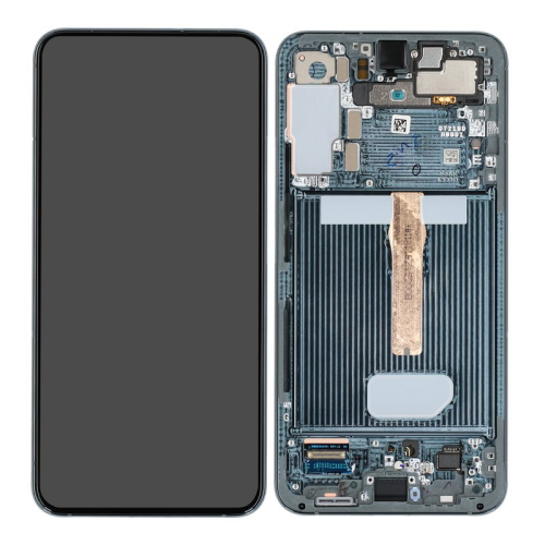 Display Modul mit Rahmen und Toucheinheit green/grün GH82-27500C für Samsung Galaxy S22+ (SM-S906B)