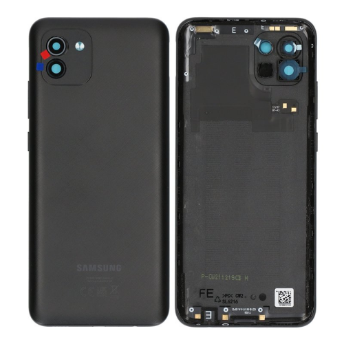 Batteriedeckel Rückseite Akkudeckel black/schwarz GH81-21661A für Samsung Galaxy A03 (SM-A035F)