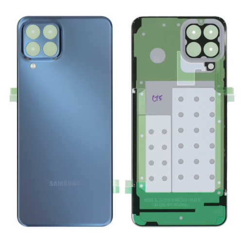Samsung Galaxy M33 5G SM-M336B Backcover Akkudeckel blue blau GH82-28444A