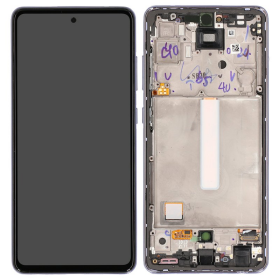 Display Modul mit Rahmen und Toucheinheit awesome violet...