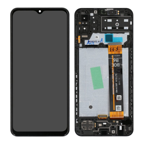 Samsung Galaxy M13 SM-M135F Display Modul Rahmen Touchscreen black GH82-29132A