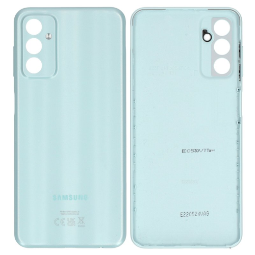 Samsung Galaxy M13 SM-M135F Backcover Akkudeckel light blue blau GH82-29055C
