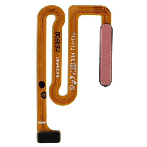 Fingerabdruck Sensor + Flexkabel orange copper GH96-15216B für Samsung Galaxy M13 SM-M135F