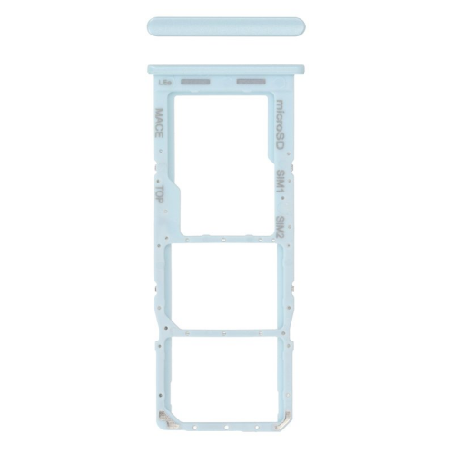 SIM-Karten Halter light blue/blau GH98-47563C für Samsung Galaxy M13 SM-M135F