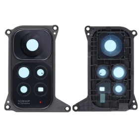 Haupt Kamera Linse + Lünette black/schwarz für...