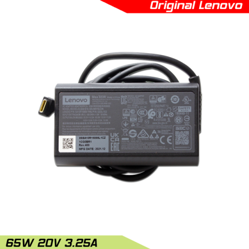 Original Lenovo Netzteil 65W IdeaPad Yoga Slim 7-14IIL05 Type 82A1 FRU 02DL153