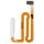 Fingerabdruck Sensor Flexkabel Flachband white/weiß GH96-14087B für Samsung Galaxy A12 Nacho (SM-A127F)