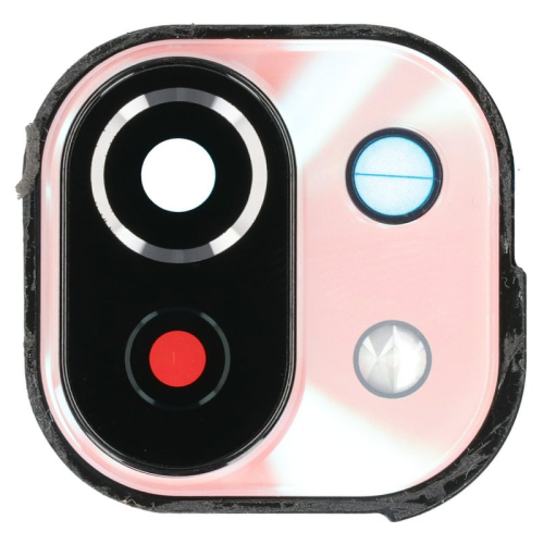 Xiaomi Mi 11 Lite Kamera Linse Glas Rahmen peach pink