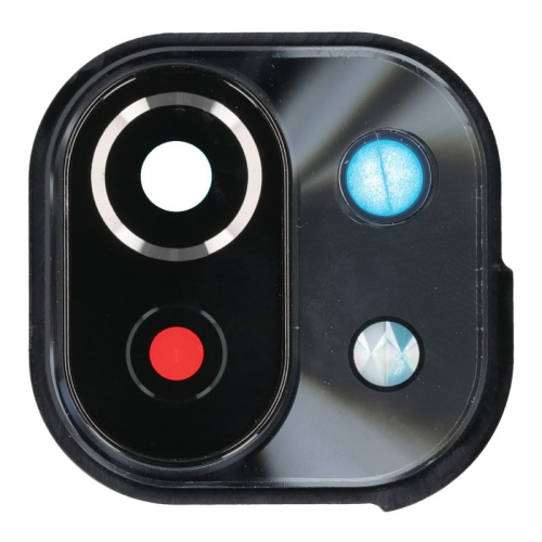 Kamera Linse + Lünette black/schwarz für Xiaomi Mi 11 Lite (M2101K9AG)