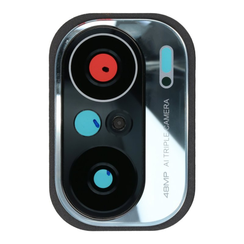Haupt Kamera Linse Lünette blue/blau für Xiaomi Mi 11i (M2012K11G)