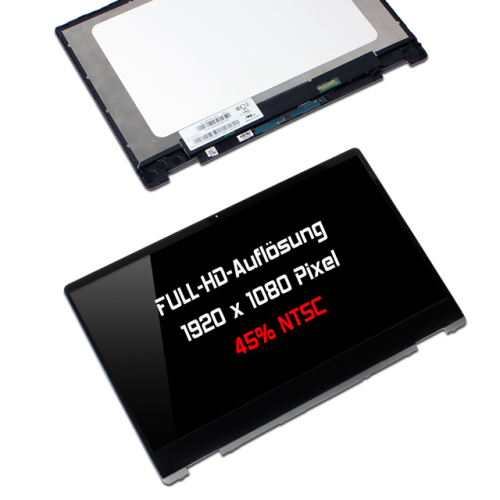 Display Assembly mit Touch 14" 1920x1080 passend für HP Pavilion X360 14-dh1135ng