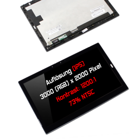 Display Assembly mit Touch 13,0" 3000x2000 glossy...