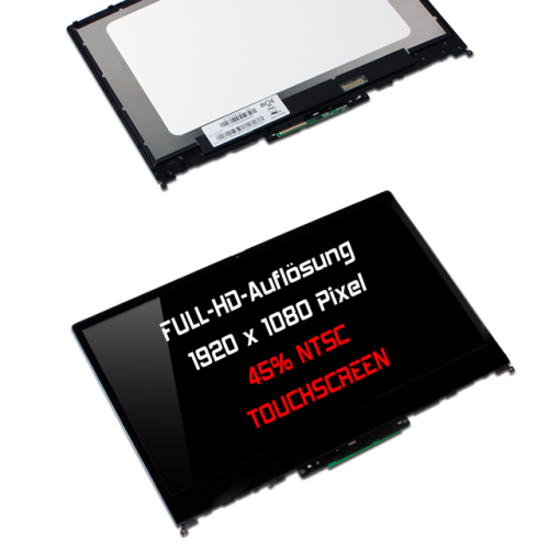 Display Assembly mit Touch 14,0" 1920x1080 passend für Lenovo IdeaPad FLEX 14IWL