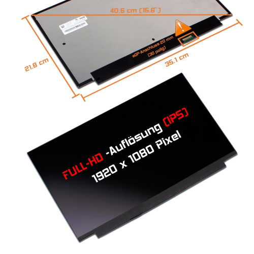 LED Display 15,6" 1920x1080 passend für IVO M156NVF6 R0