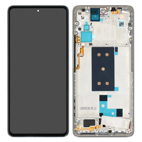 Xiaomi 11T Display Modul Rahmen Touchscreen silver silber 4051805709458