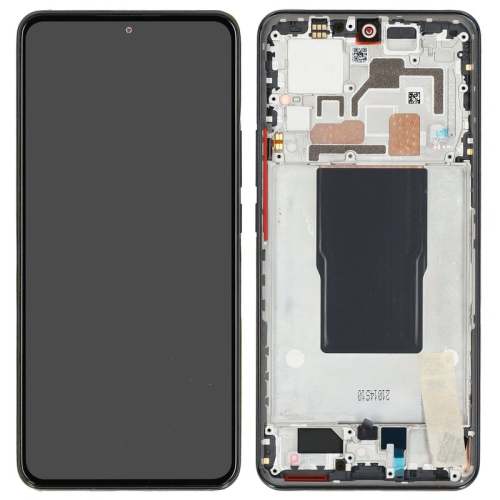 Xiaomi 12T Display Modul Rahmen Touchscreen black schwarz 4051805798599
