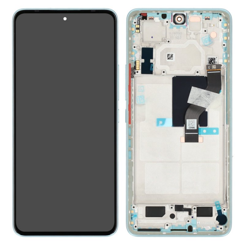 Display Modul mit Rahmen und Toucheinheit lite green/grün 56000500L900 für Xiaomi 12 Lite (2203129G)