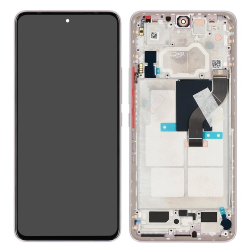 Xiaomi 12 Lite Display Modul Rahmen Touchscreen lite pink 4051805790401