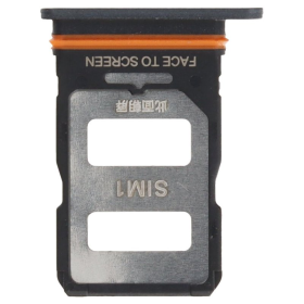 Xiaomi 12T SIM Karten Halter black schwarz 4051805796366