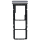 SIM-Karten Halter graphite/dunkel grau grey/gray/grau 48200000J59T für Xiaomi Redmi 10C (220333QAG)