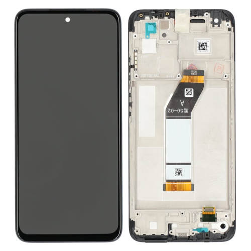 Xiaomi Redmi 10 Display Modul Rahmen Touchscreen carbon grey 4051805709687