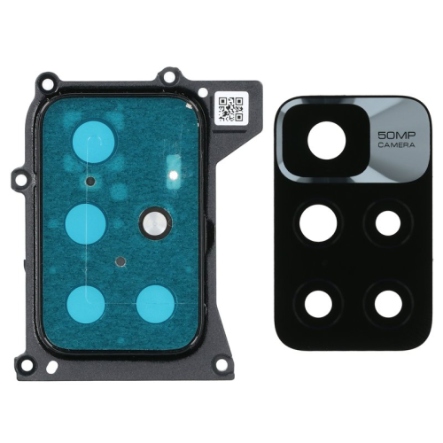 Kamera Linse Lünette black/schwarz für Xiaomi Redmi 10 (21061119AG)