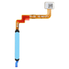 Fingerabdruck Sensor Flexkabel Flachband sea blue/blau...