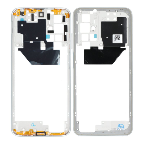 Xiaomi Redmi 10 Haupt Rahmen pepple white weiß 4051805738748