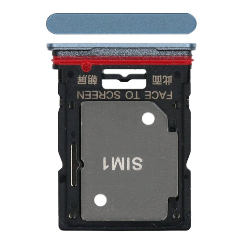 SIM-Karten Halter blue/blau 48200000DQ3W für Xiaomi Redmi Note 11 Pro (2201116TG 2201116TI)