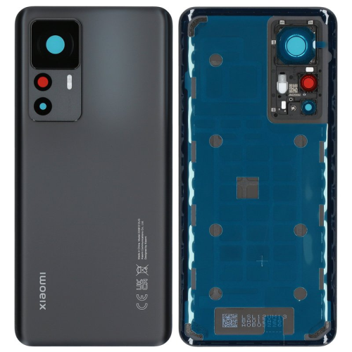 Xiaomi 12T Pro Backcover Batterie Deckel black/schwarz 4051805810338