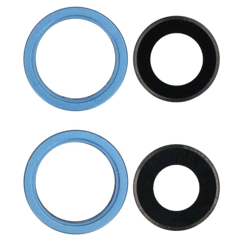 Kamera Linse + Lünette blue/gelb ET-AP00000221 für Apple iPhone 13 (A2633)