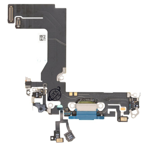 Ladebuchse + Flex Kabel blue/blau passend für iPhone 13 Mini