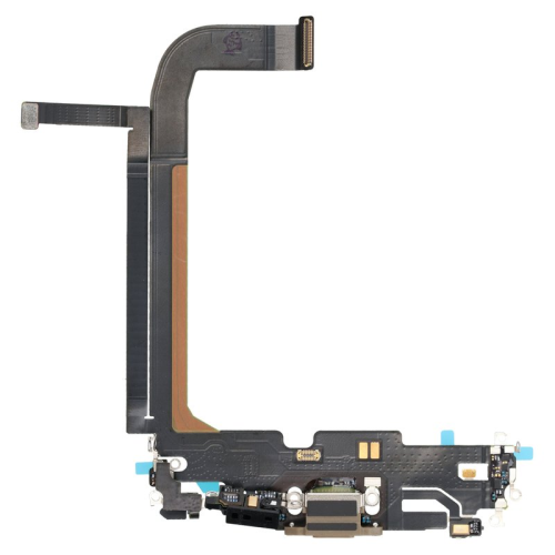 Ladebuchse + Flex Kabel gold passend für iPhone 13 Pro Max