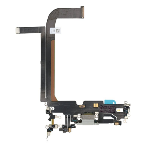 Ladebuchse + Flex Kabel silver/silber passend für iPhone 13 Pro Max